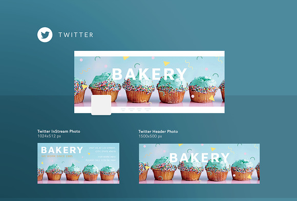 Promo Bundle | Bakery in Templates - product preview 7