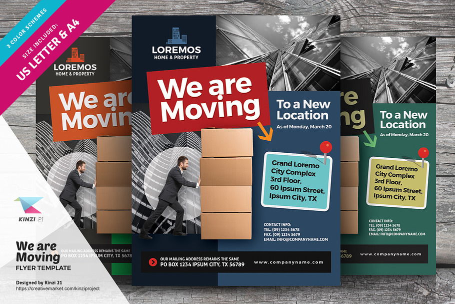 We Are Moving Flyer Vol.01 in Flyer Templates - product preview 8