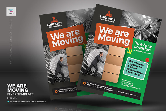 We Are Moving Flyer Vol.01 in Flyer Templates - product preview 1
