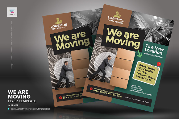 We Are Moving Flyer Vol.01 in Flyer Templates - product preview 2