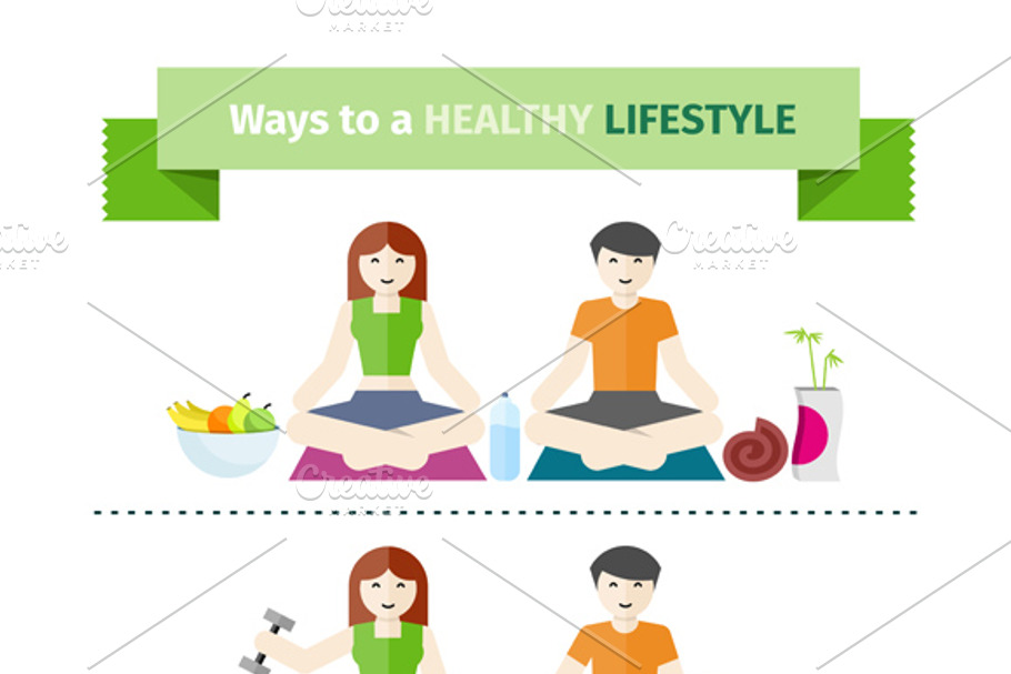 Concept of healthy lifestyle
