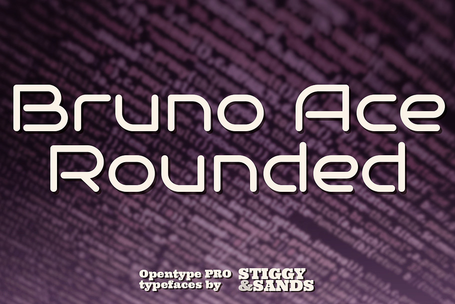 Bruno Ace Pro Rounded in Sans-Serif Fonts - product preview 8