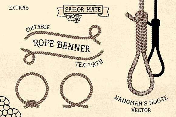 Sailor Mate's Rope Brushes II in Photoshop Brushes - product preview 3