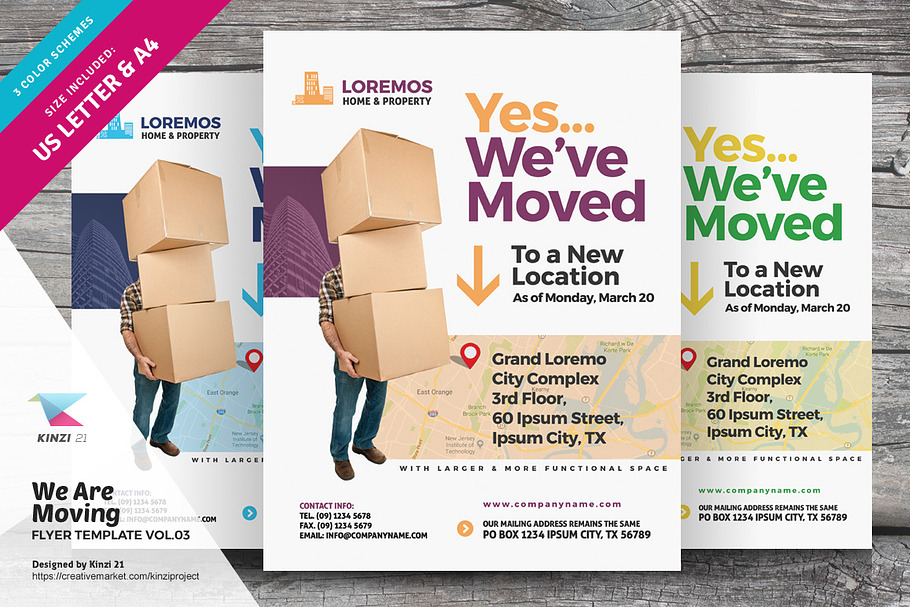 We Are Moving Flyer Vol.03 in Flyer Templates - product preview 8