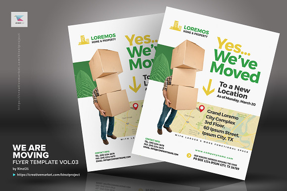 We Are Moving Flyer Vol.03 in Flyer Templates - product preview 1