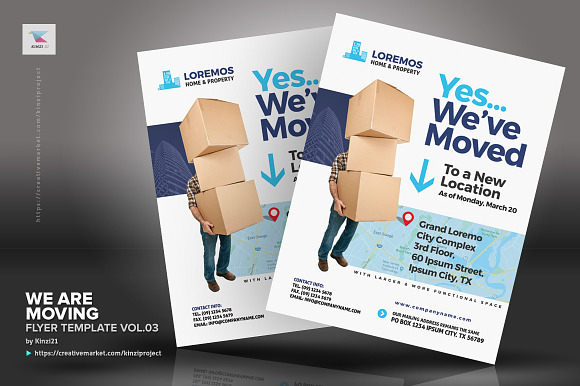 We Are Moving Flyer Vol.03 in Flyer Templates - product preview 2