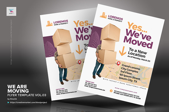 We Are Moving Flyer Vol.03 in Flyer Templates - product preview 3