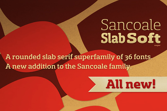 Sancoale Slab Soft in Slab Serif Fonts - product preview 2
