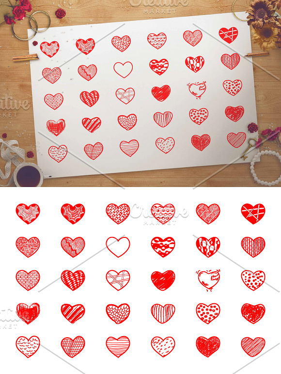 Big Collection for Valentine's Day in Illustrations - product preview 7