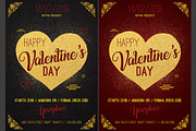 Valentines Day Psd Flyer
