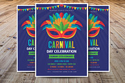 Carnival Day Celebration Flyer