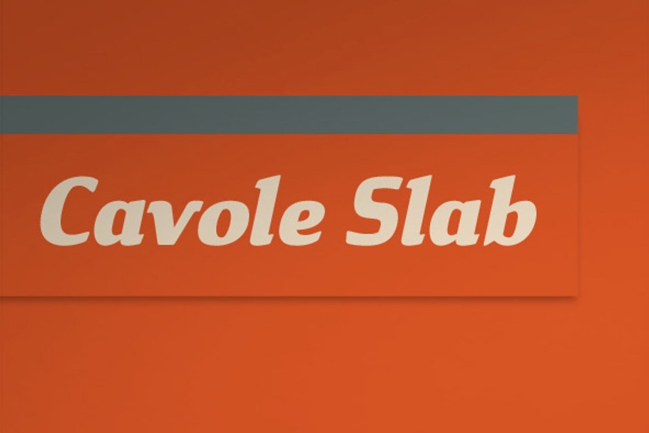 Cavole Slab in Slab Serif Fonts - product preview 8
