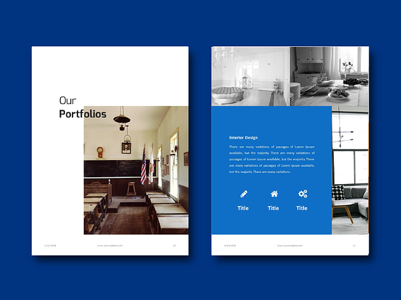 Project Proposal eBook Template in Brochure Templates - product preview 3