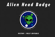 Alien T-shirt Design Template