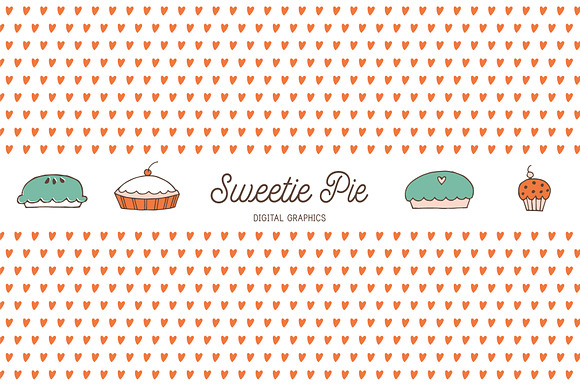 Sweetie Pie | Vector in Illustrations - product preview 2