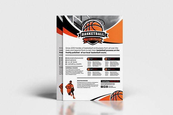 Basketball Templates Pack in Flyer Templates - product preview 3
