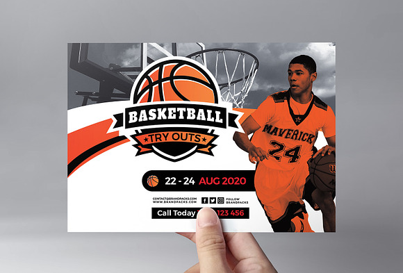 Basketball Templates Pack in Flyer Templates - product preview 4