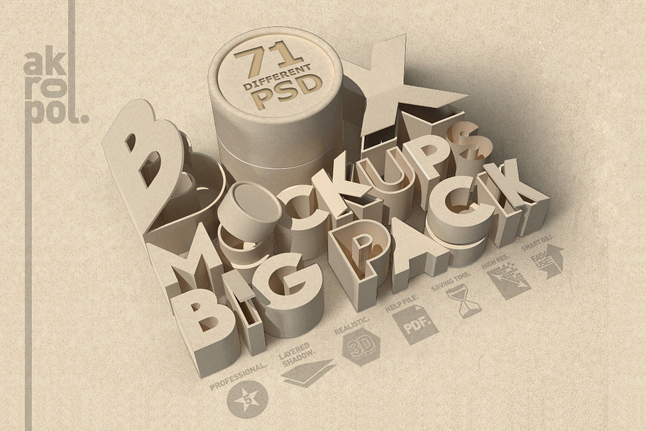 MEGA PACK BOXES-Mock Ups 71-PSD