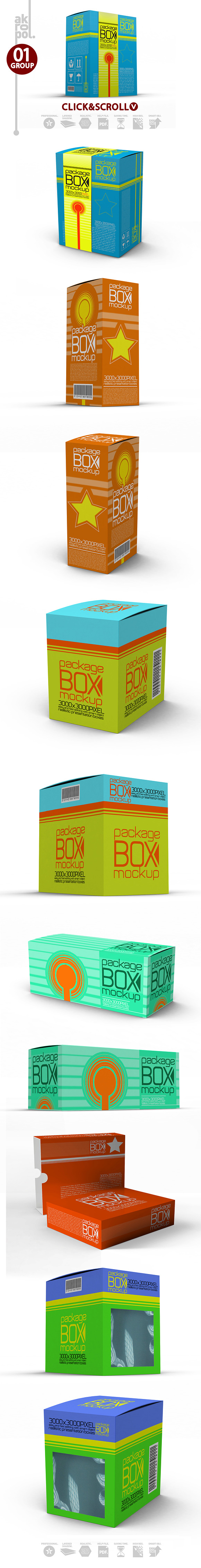 MEGA PACK BOXES-Mock Ups 71-PSD in Product Mockups - product preview 1