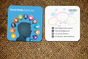 Mini Social Media Business Card