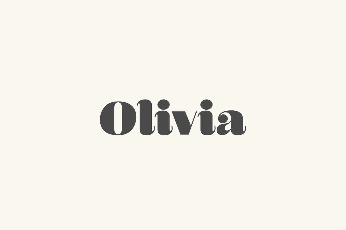 Olivia - A Curvy Typeface in Sans-Serif Fonts - product preview 8