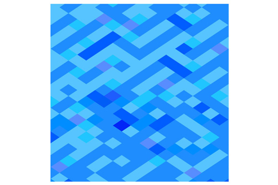 Blue Maze Abstract Low Polygon Backg in Textures - product preview 8