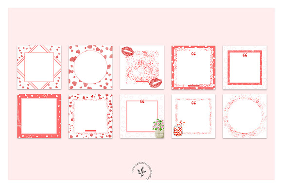 Blogger | Valentine's Day in Instagram Templates - product preview 2