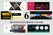 6 Business Facebook Covers