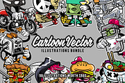 98 Cartoon Vector Bundle