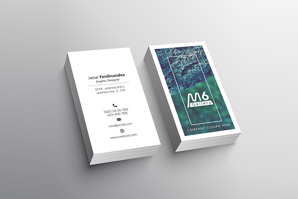 Nature Business Card Template- S11 in Business Card Templates - product preview 3