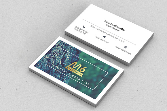 Nature Business Card Template- S11 in Business Card Templates - product preview 4
