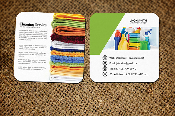 10 Multiuse Mini Contact Card Bundle in Business Card Templates - product preview 9