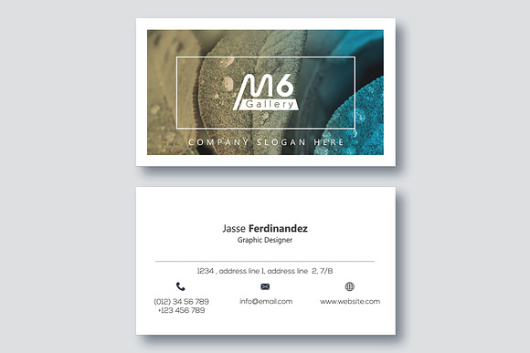 Nature Business Card Template- S14 in Business Card Templates - product preview 2