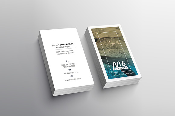 Nature Business Card Template- S14 in Business Card Templates - product preview 3