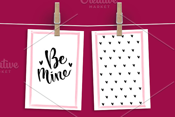 Valentine's Day Printable Cards in Card Templates - product preview 2