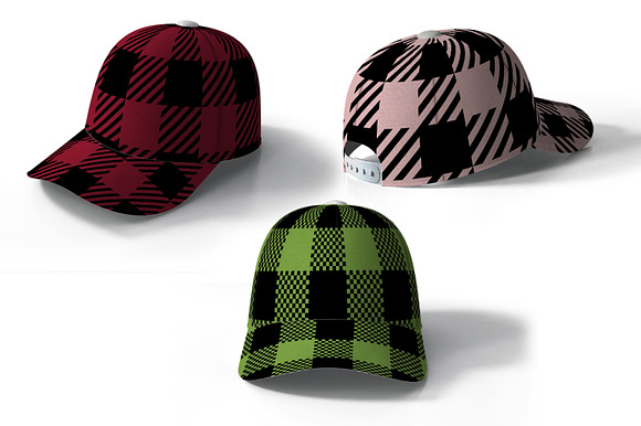 Set Lumberjack Plaid Pattern in Patterns - product preview 4