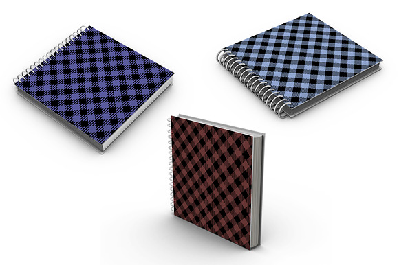 Set Lumberjack Plaid Pattern in Patterns - product preview 5