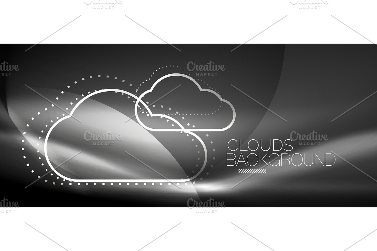 Vector cloud computing, storage concept in Illustrations - product preview 8