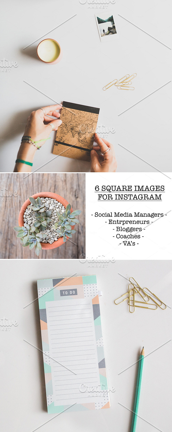 Instagram Stock Images [creative] in Mockup Templates - product preview 1