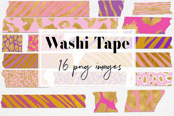 Animal Print Washi Tape