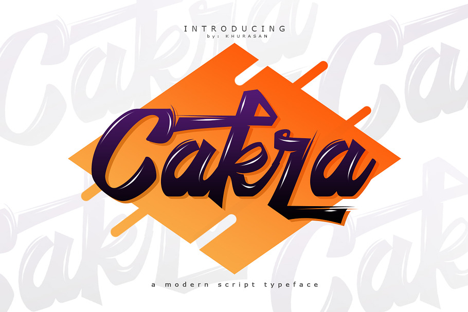 Cakra Script in Script Fonts - product preview 8