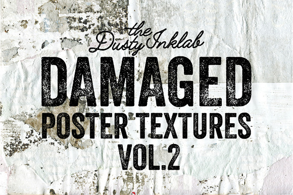 Damaged Poster Bundle Vol. 1 in Textures - product preview 2
