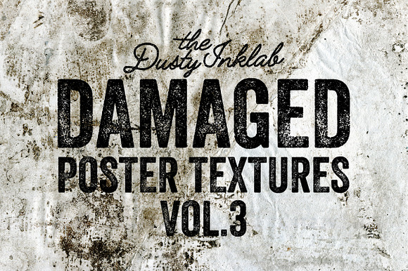 Damaged Poster Bundle Vol. 1 in Textures - product preview 3