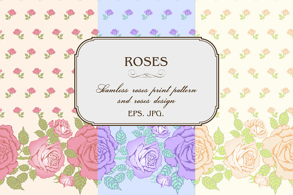 Design of roses in Patterns - product preview 3