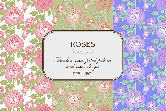 Design of roses in Patterns - product preview 4