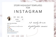 Instagram Story Highlights - Pink