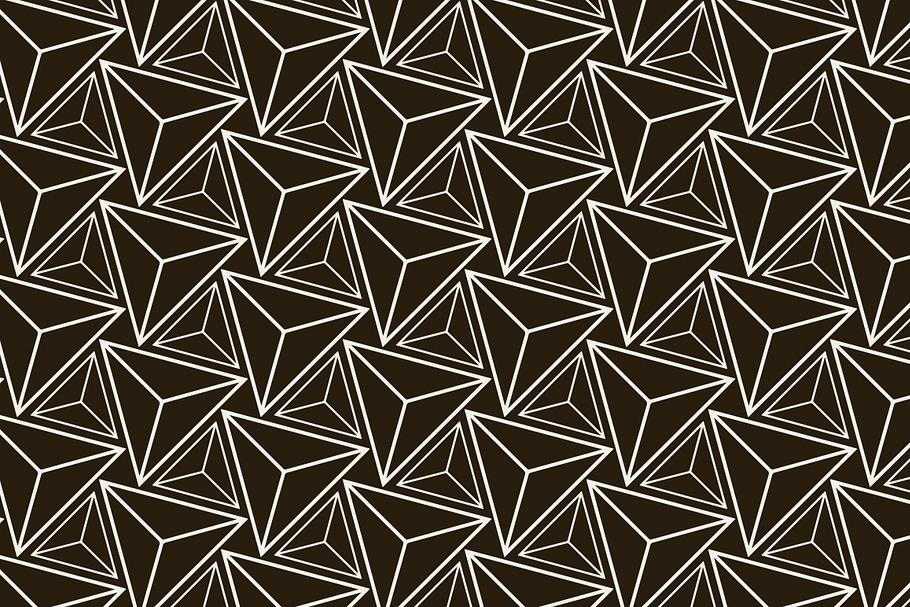 Abstract background with triangles in Patterns - product preview 8