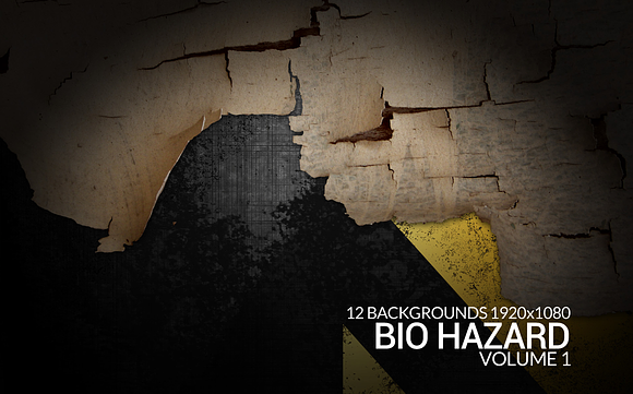 12 Bio Hazard Grunge Backgrounds in Textures - product preview 5