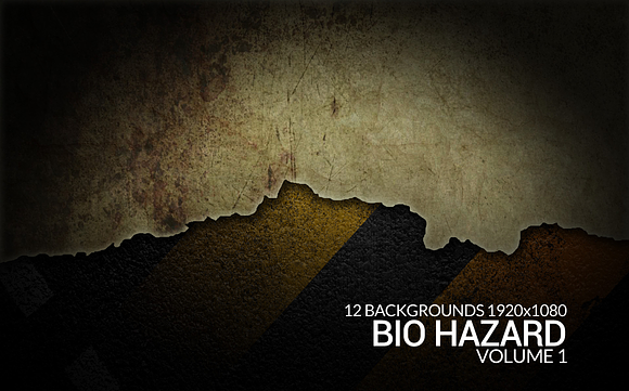 12 Bio Hazard Grunge Backgrounds in Textures - product preview 7