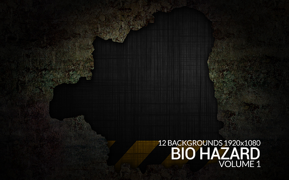 12 Bio Hazard Grunge Backgrounds in Textures - product preview 9
